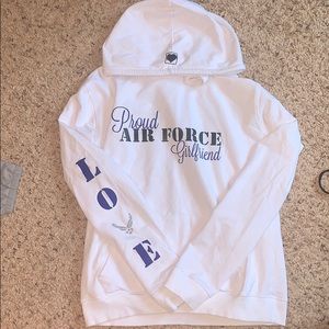 Custom Air Force Girlfriend Sweatshirt
